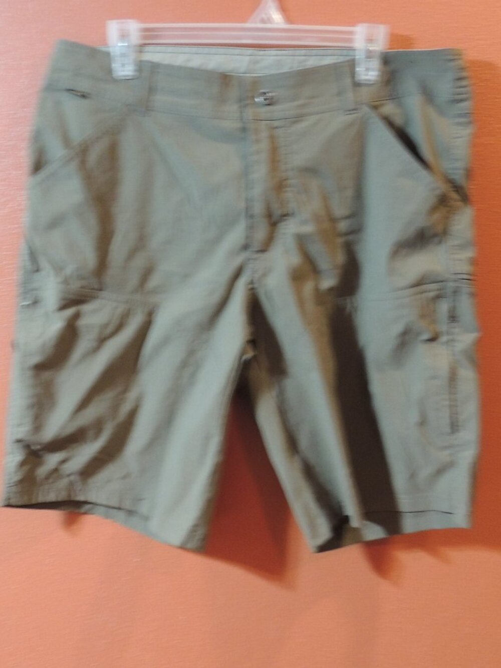 Kuhl Shorts Men Size 36 Gray Pockets Outdoor Hiking Camping Walking Shorts